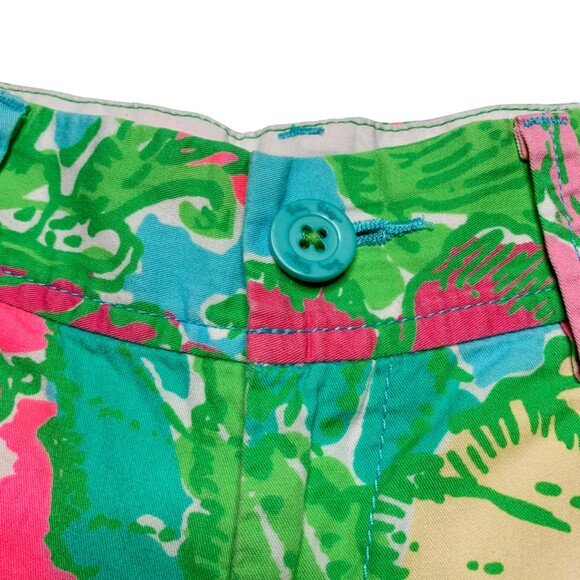 Lilly Pulitzer Callahan Shorts Big Flirt floral print size 0 - Picture 4 of 8